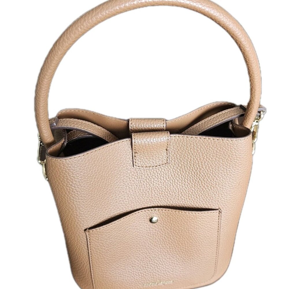 Nanette Lepore Mutlicompartment Crossbody Shoulder or Handbag, Medium, Brown